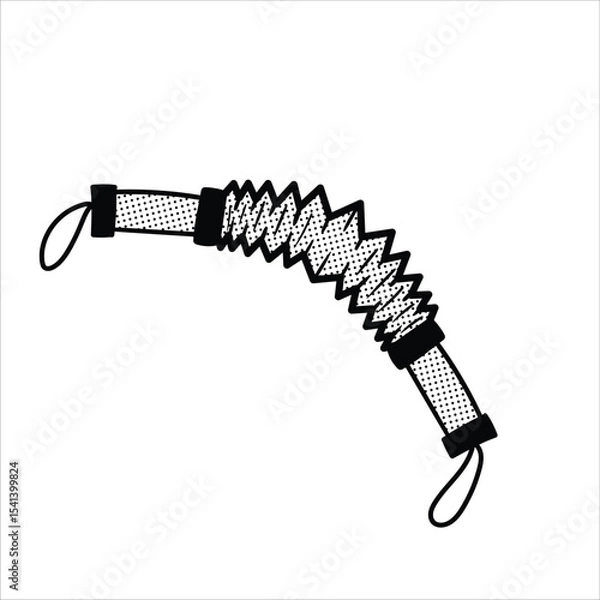 Obraz Lineart Power Twister Icon Minimalist Lineart Style