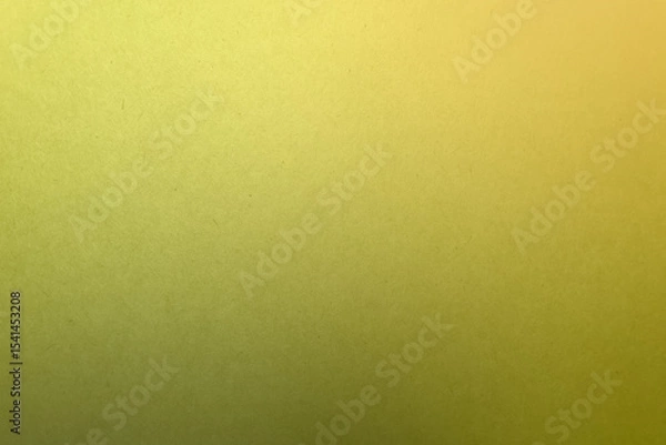 Fototapeta Bright olive green tone color paint on blank eco environmental friendly cardboard box paper texture background with space minimal simple style 