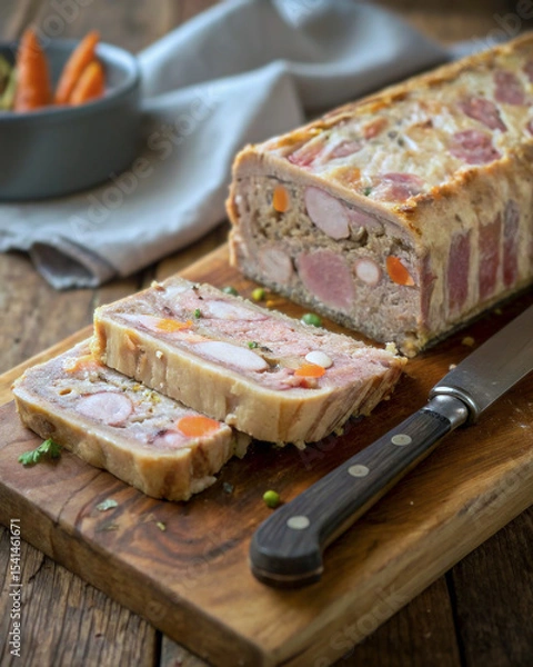 Fototapeta フランス料理の前菜：テリーヌ