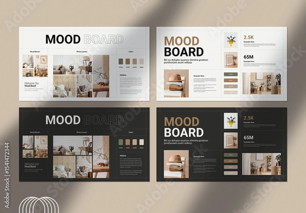Obraz Mood Board Presentation