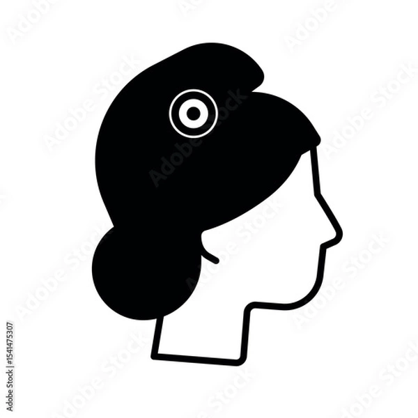 Obraz icône de Marianne française symbole de la révolution