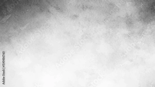 Fototapeta モノクロ水彩風テクスチャ 背景ベクター
