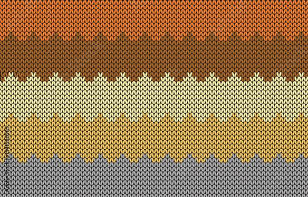 Obraz knitting sweater fabric pattern seamless clothes knit textile  texture wallpaper background handicraft