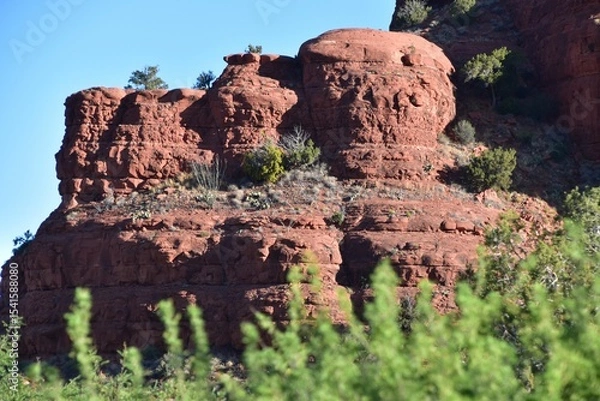 Obraz Red rock formation in Sedona, Arizona.