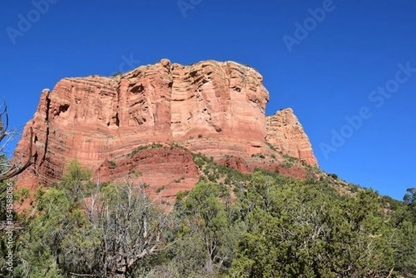 Obraz Red rock formations in Sedona, Arizona.