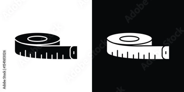 Fototapeta Measuring tape icon Vector scalable graphics