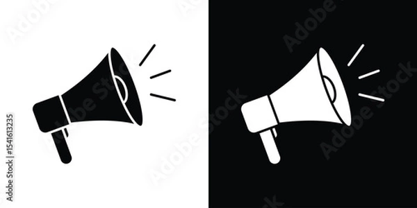 Fototapeta Megaphone icon Vector scalable graphics