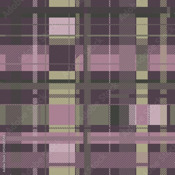 Fototapeta Vector - highland template seamless pattern.