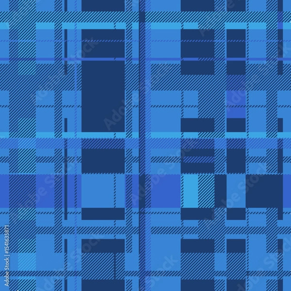Fototapeta Vector - highland template seamless pattern.
