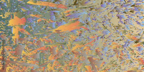Fototapeta Vector Chaotic Spots. Colored Background of Different Spots. Vector illustration