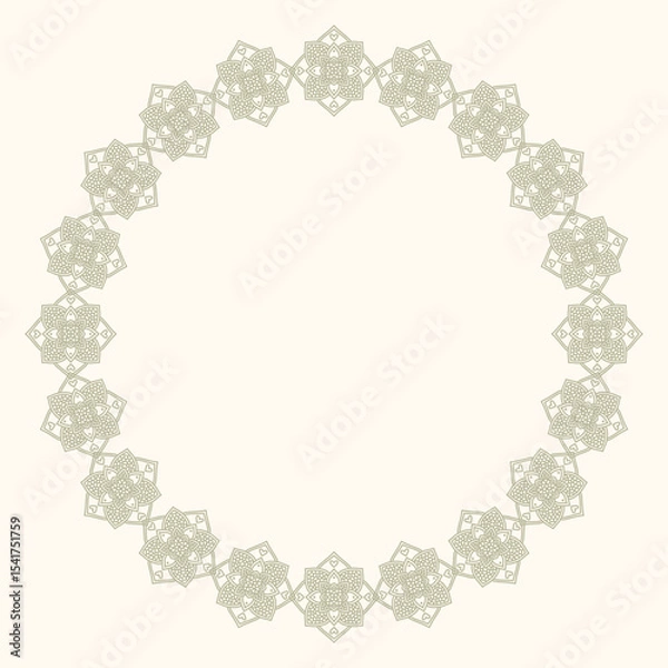 Fototapeta Minimalist hand drawn vector frame. Art for greeting cards, wedding invitations, poster design, postcards, branding, logo design, background.