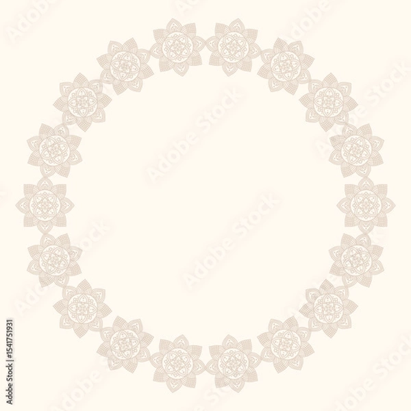 Fototapeta Minimalist hand drawn vector frame. Art for greeting cards, wedding invitations, poster design, postcards, branding, logo design, background.