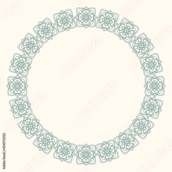 Fototapeta Minimalist hand drawn vector frame. Art for greeting cards, wedding invitations, poster design, postcards, branding, logo design, background.