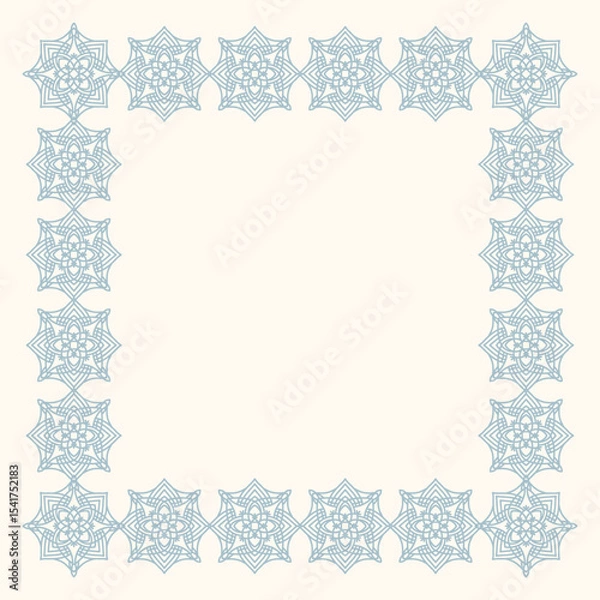 Fototapeta Minimalist hand drawn vector frame. Art for greeting cards, wedding invitations, poster design, postcards, branding, logo design, background.