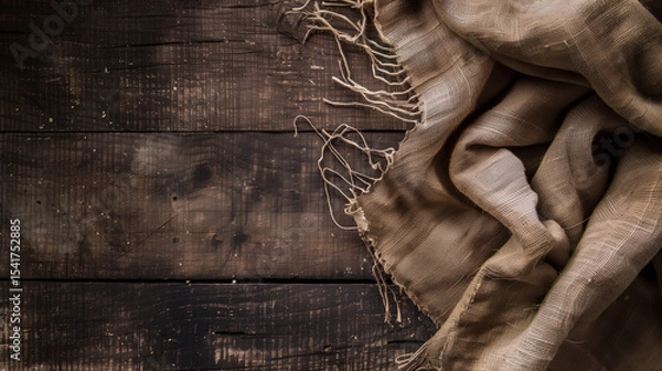 Fototapeta Wooden Texture. Close up of wall made of wooden planks