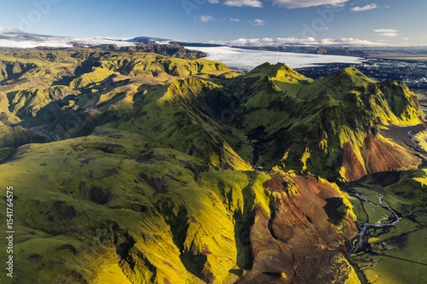 Obraz Iceland glacial landscape in summer 