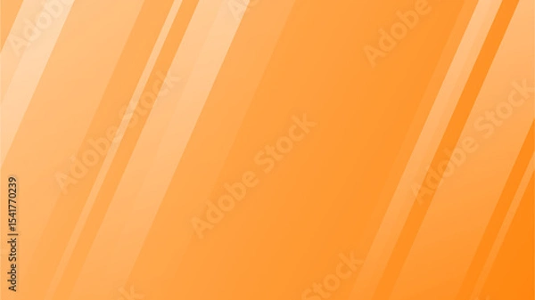 Obraz オレンジ色でシャープな斜め線を使用した背景素材