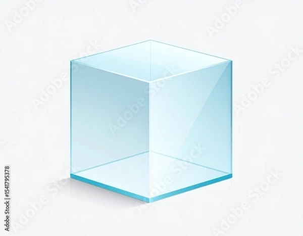 Obraz acrylic box abstract. 