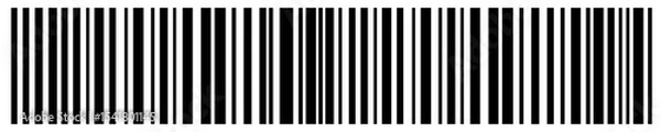 Obraz vector bar code. Barcode illustration. Clipart isolated on transparent background.