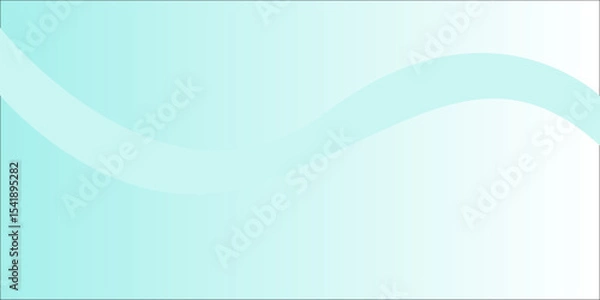 Fototapeta Abstract blue background with flowing light lines and futuristic wave patterns