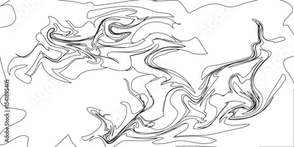 Obraz Tree silhouette vector illustration with abstract tribal patterns and nature elements