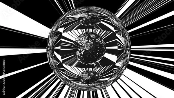 Obraz 球体　イラスト