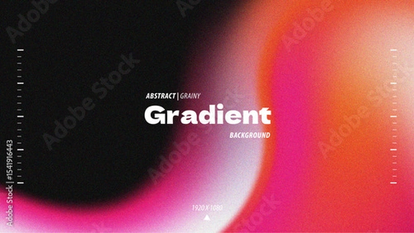 Obraz Abstract gradient grainy blurred texture background