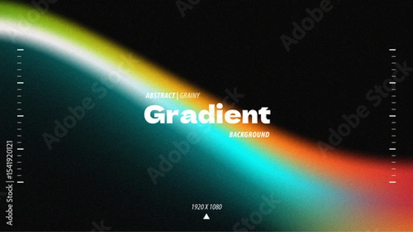 Obraz Abstract gradient grainy blurred texture background