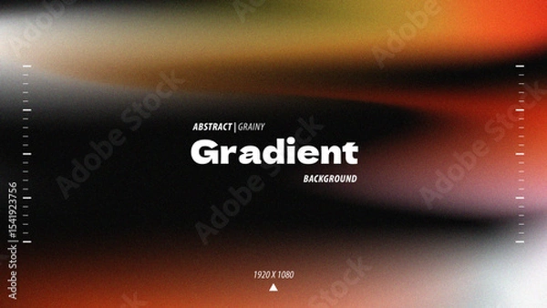 Obraz Abstract gradient grainy blurred texture background