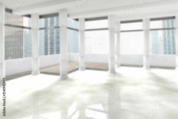 Obraz Empty lobby in modern building