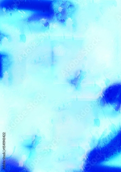 Obraz Mixture of paint color, Close-up