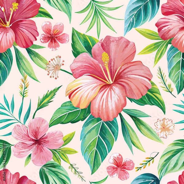 Obraz seamless floral pattern