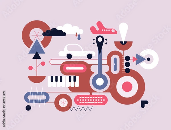 Fototapeta Abstract Vector Design