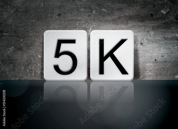 Fototapeta 5K Concept Tiled Word