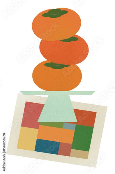 Obraz 조각보 위에 감