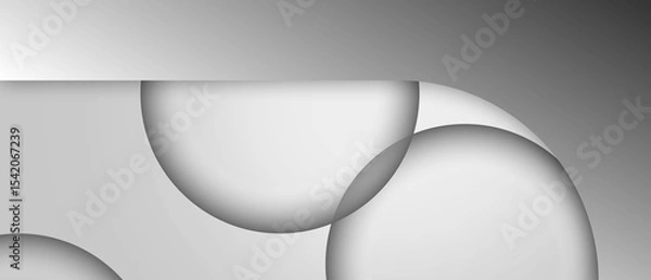 Fototapeta template banner design with abstract background for promotion website social media 