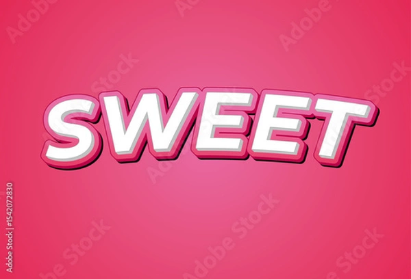 Obraz text effect design 