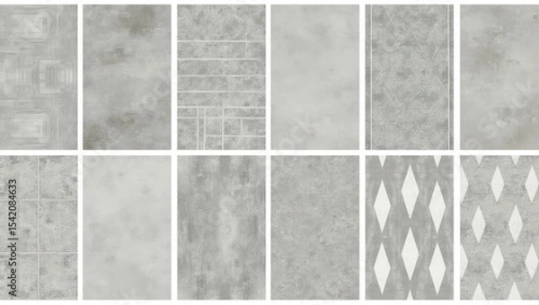 Fototapeta Concrete-inspired texture with industrial appeal. Versatile design for modern aesthetics. Ideal for backgrounds and stylish decor. Perfect for urban-inspired textiles and creative projects.