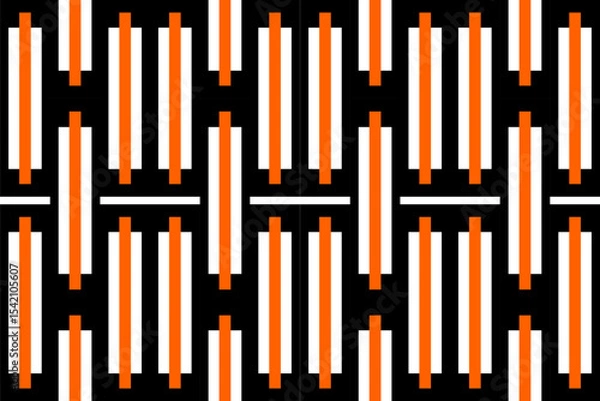 Fototapeta Abstract geometric pattern background for design.