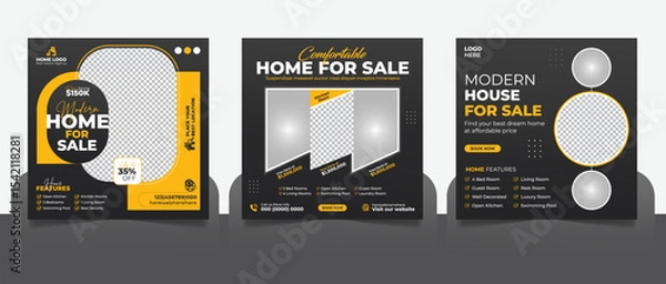 Fototapeta social media post design 