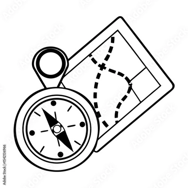 Fototapeta navigate  icon