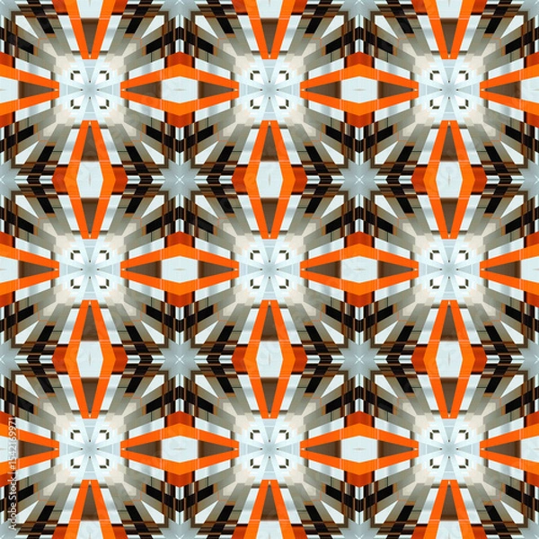 Fototapeta Seamless texture of colored fabric. Modern stylish abstract texture.