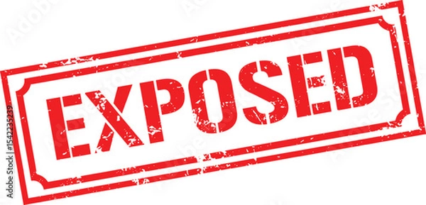 Fototapeta Grunge stamp exposed