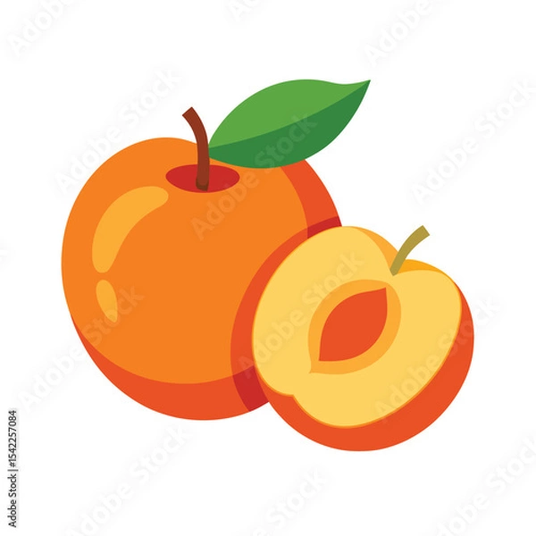 Obraz peaches and nectarines