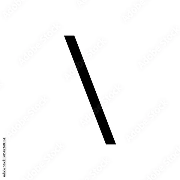 Obraz Backslash \