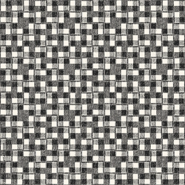 Fototapeta Monochrome Grain Mottled Checked Pattern