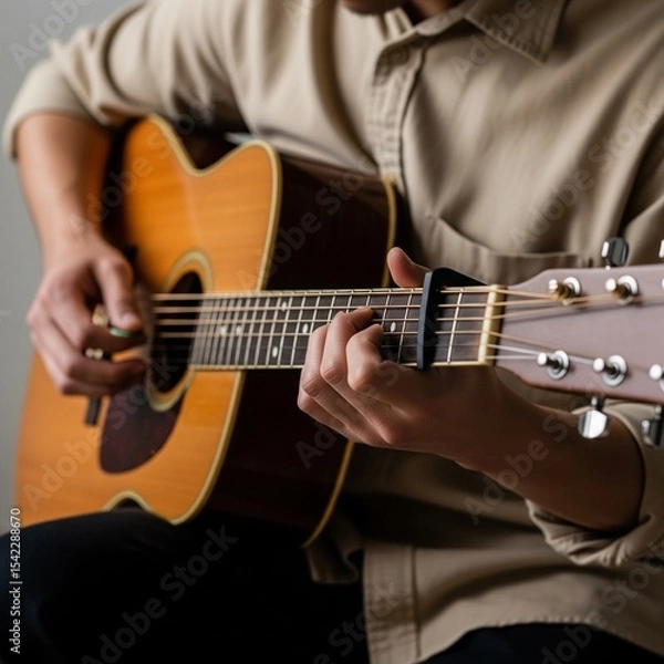 Obraz playing the instrument