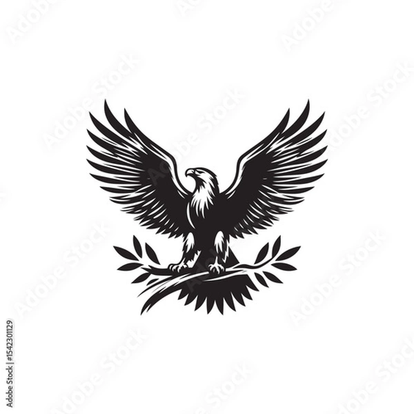 Fototapeta Eagle Vector (1).eps