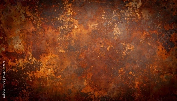 Obraz Rusty Metal Texture Background. (1)