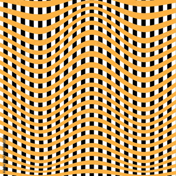 Fototapeta abstract yellow color and white black couler background pattern design